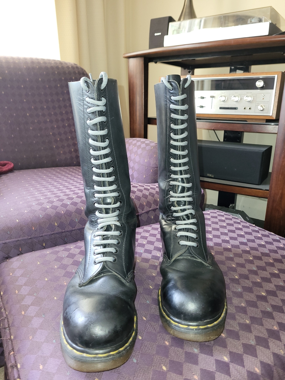 Made In England Dr Martens Steel Toe 1942 Boots